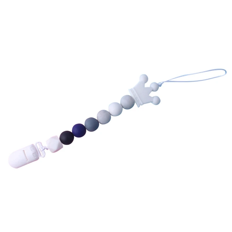 JM0594AH 1 шт., Детская соска, клипса, держатель для соски, цепочка для прорезывателя для чайников, пластиковый зажим для соски для младенцев - Цвет: JM0594AH