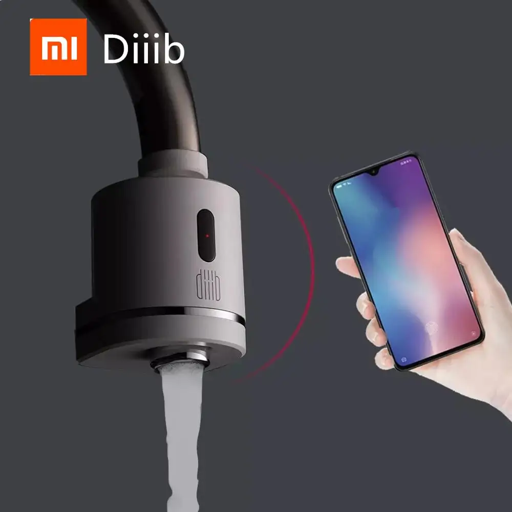 Xiaomi Diiib-dispositivo de ahorro de agua sin contacto, sensor infrarrojo automático, desenchufado, inteligente, para cocina y baño