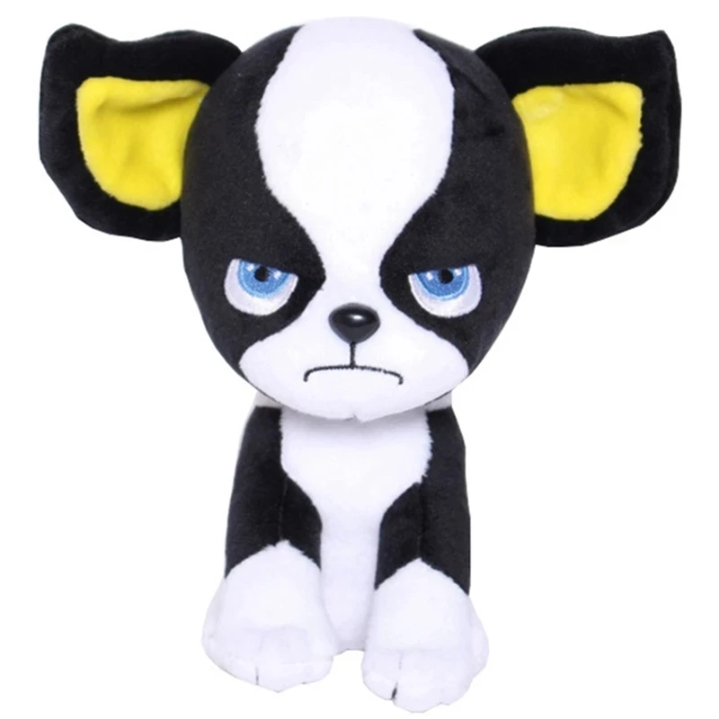

15cm JoJos Bizarre Adventure Golden Wind Dog IGGY Plush Toy Stuffed Plush Toy Mascot Cosplay Prop Collection Dolls