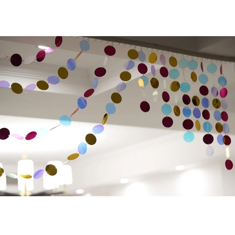 10 метров яркие блестящие шнурки модные украшения для дома праздничные Свадебные