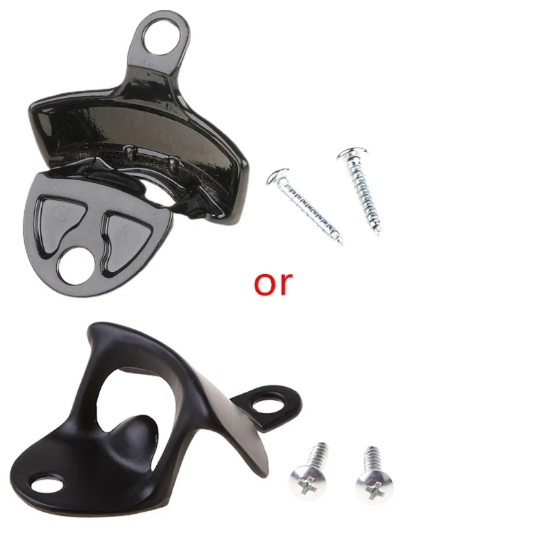 

Unique Wall Mounted Bar Club Wine Beer Glass Cap Bottle Opener Kitchen Tool