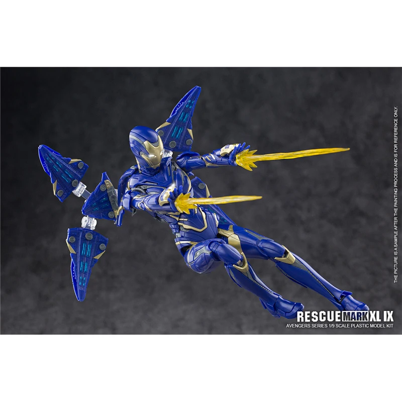 

E-Model MK49 Pepper Rescue Iron Man Armor Assembly Model Action Toy Figures Children's Toys