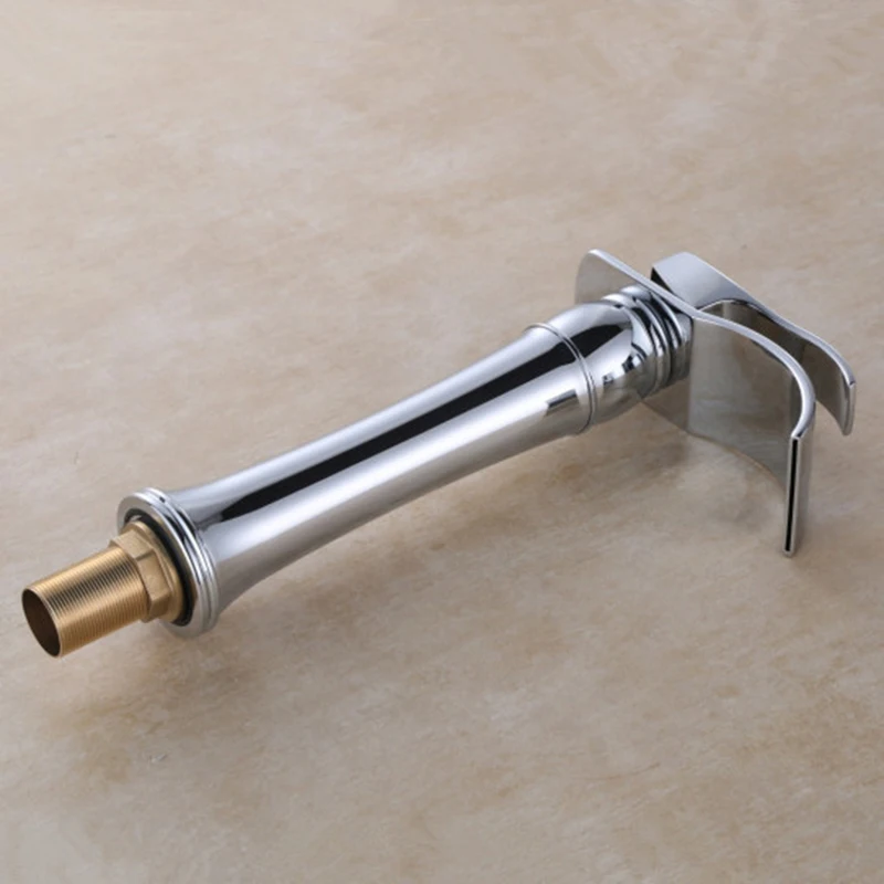 Современные смесители для раковины водопад краны позолоченные роскошные