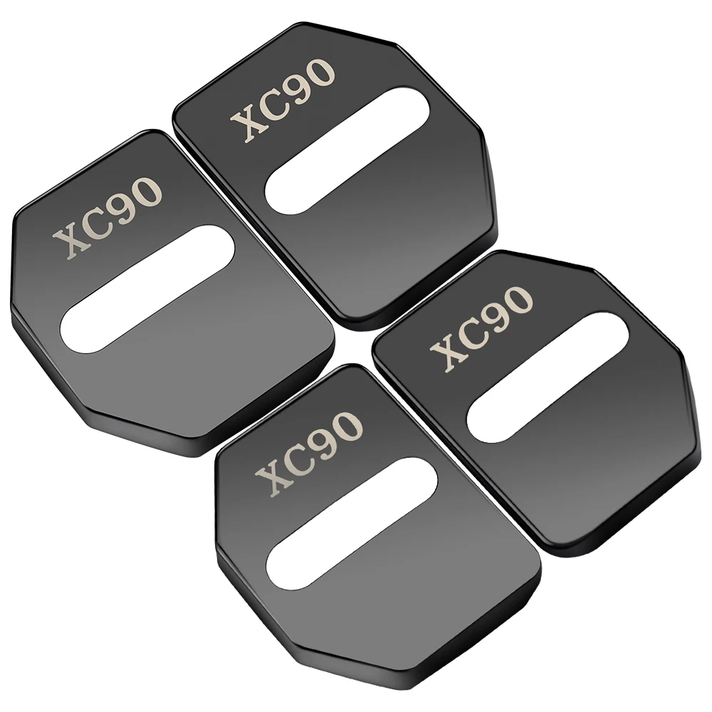 4 шт. автомобилей Дверные замки Защитная крышка Логотип колпаки с эмблемой