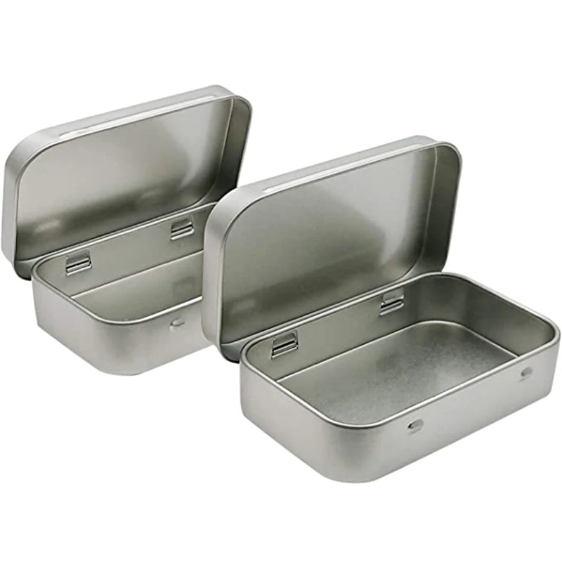 Жестяная коробка мини-контейнер портативный маленький комплект контейнеров для