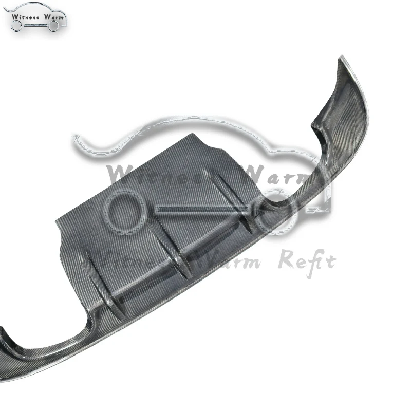 Carbon fiber Rear Bumper Exhaust Diffuser Lip Spoiler For Jaguar XE Car body kit