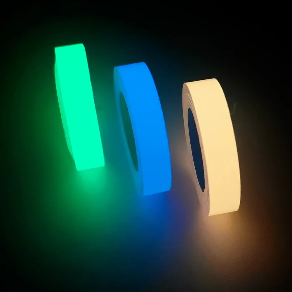 Luminous Tape 3 Meters Self-adhesive Glow Emergency Logo In The Dark Safety Stage Stickers Home Decor Party Supplies Decorative 3