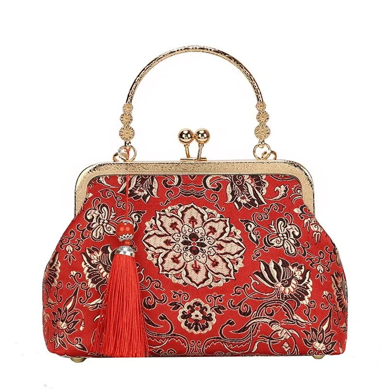 

Vintage Fashion Shell Lock Bag Bags Chain Women Shoulder Crossbody Bags 2021 New Women's Handbags Purses