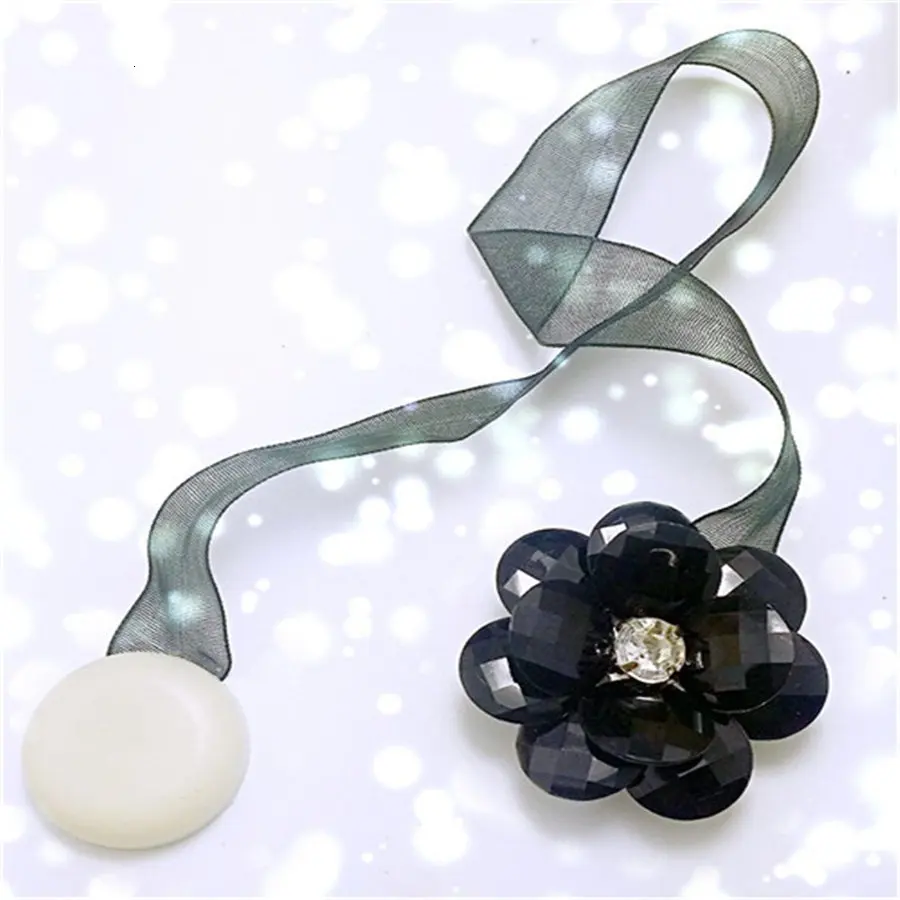 Магнитная пряжка для штор в форме цветка магнитная 1 шт.|Декоративные аксессуары