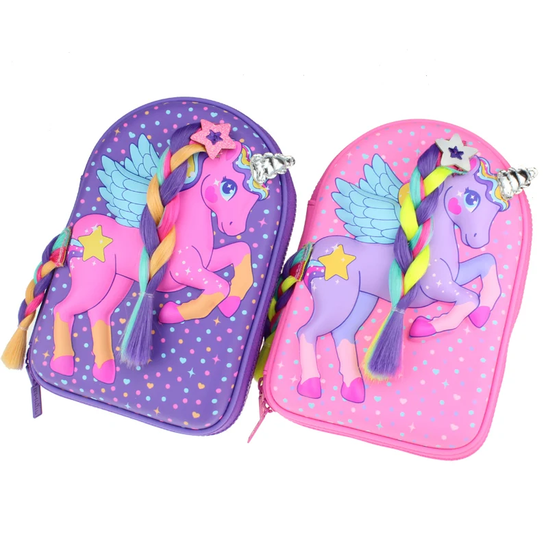 Пенал чехол большой объем единорог Австралия большая коробка для канцелярских