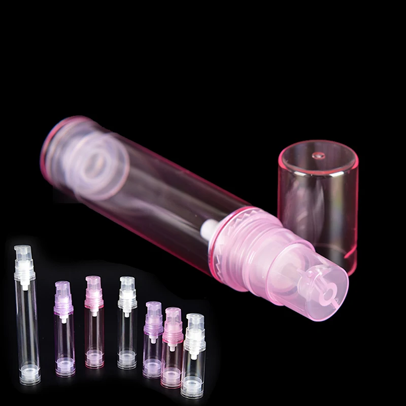 

1pc 5/10/15ml Empty Airless Pump Bottles Cosmetic Lotion Container Travel Use