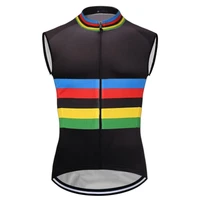 champion mens mtb cycling jersey vest summer uv dry breathable ciclismo bicycle riding sleeveless bike shirt top 2021 new
