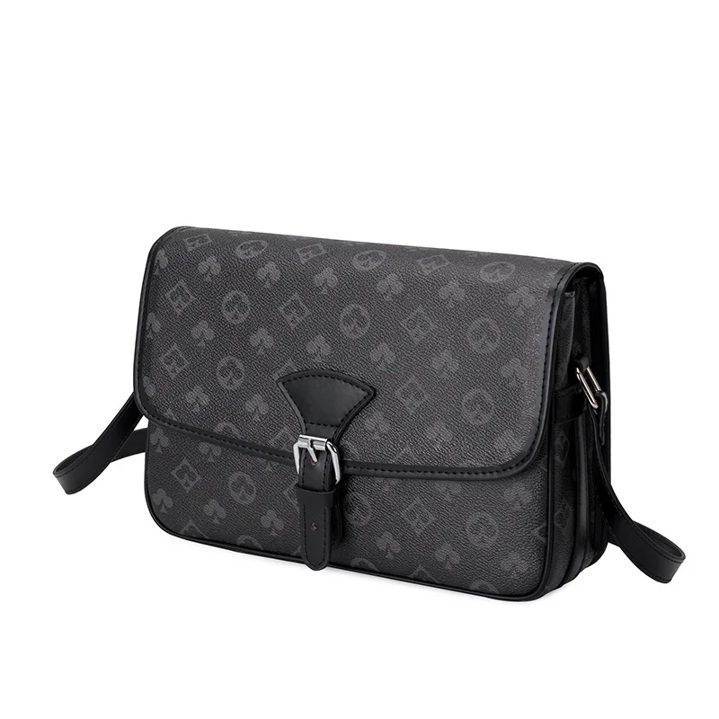 

2020 new fashion printing straddle Women's bag women's bag one shoulder straddle bag retro versatile ins bag