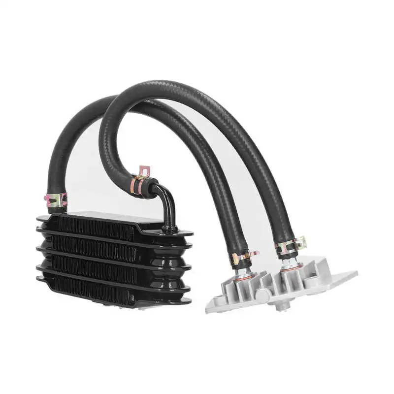 

Dirt Bike Engine Oil Cooler Aluminum Motorcycle Engine Oil Cooler Universal for Scooter Dirt Pit Bike 125CC-250CC