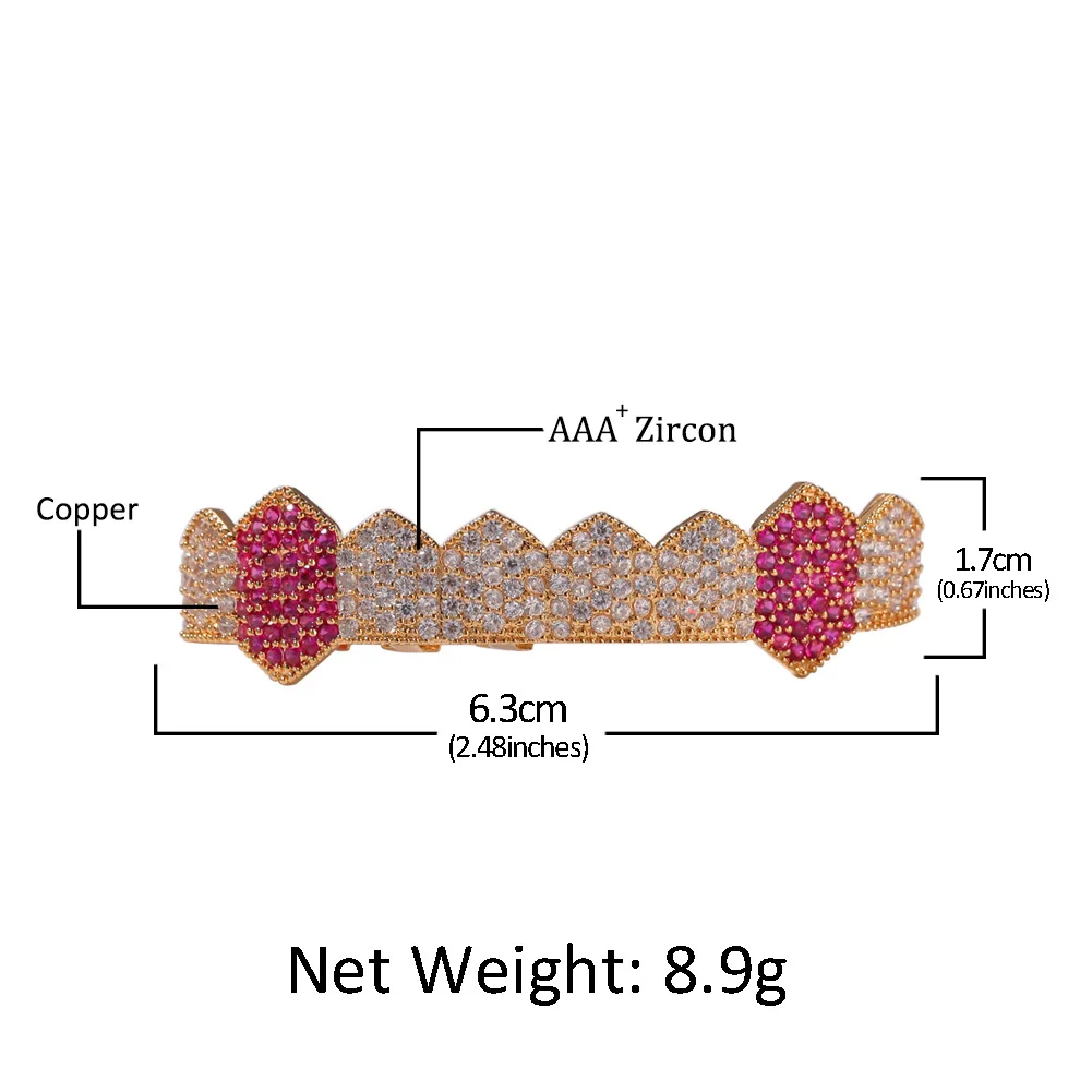 Декоративные коронки для зубов в стиле панк украшение вечеринки хип-хоп рот и