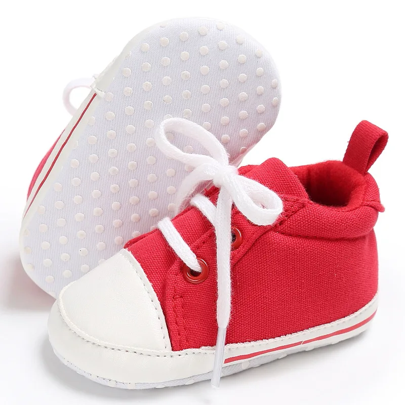 Focusnorm New Casual Toddler Newborn Baby Girl Soft Sole Crib Shoes First Walkers Anti-slip Pram Prewalker Sneakers0-18M