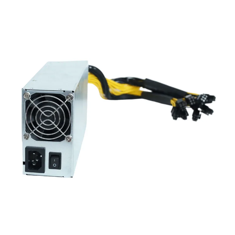 Блок питания Antminer Bitmain 2000 Вт 6PIN T9 ETH PSU antminer S9 S7 L3 BTC LTC DASH блок для майнинга |