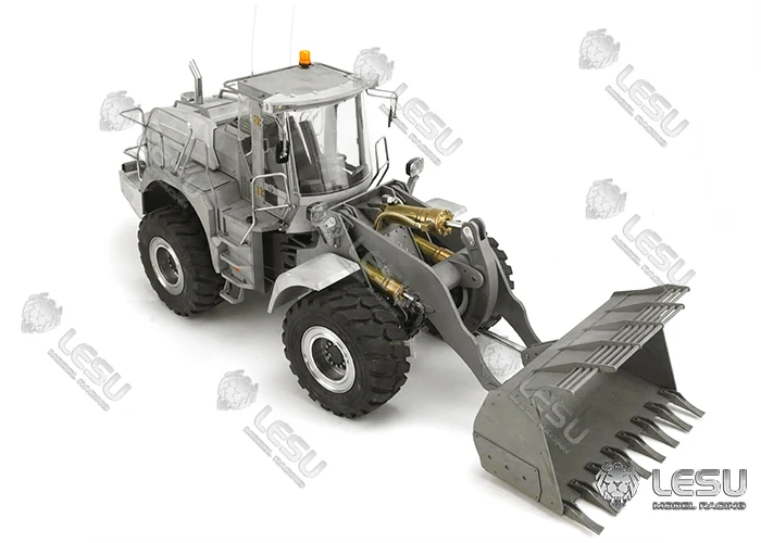 Preise LESU Neue Metall Shell Upgrade 1/15 Hydraulische Loader L574 Rädern Engineering Gabelstapler Modell KIT TH02033