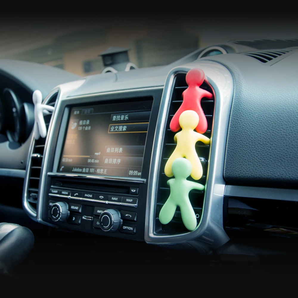 Car Air Freshener Fragrance Smell Solid Human Styling Perfume Outlet Auto Interior Dashboard Decoration Accessories Diffuser | Автомобили