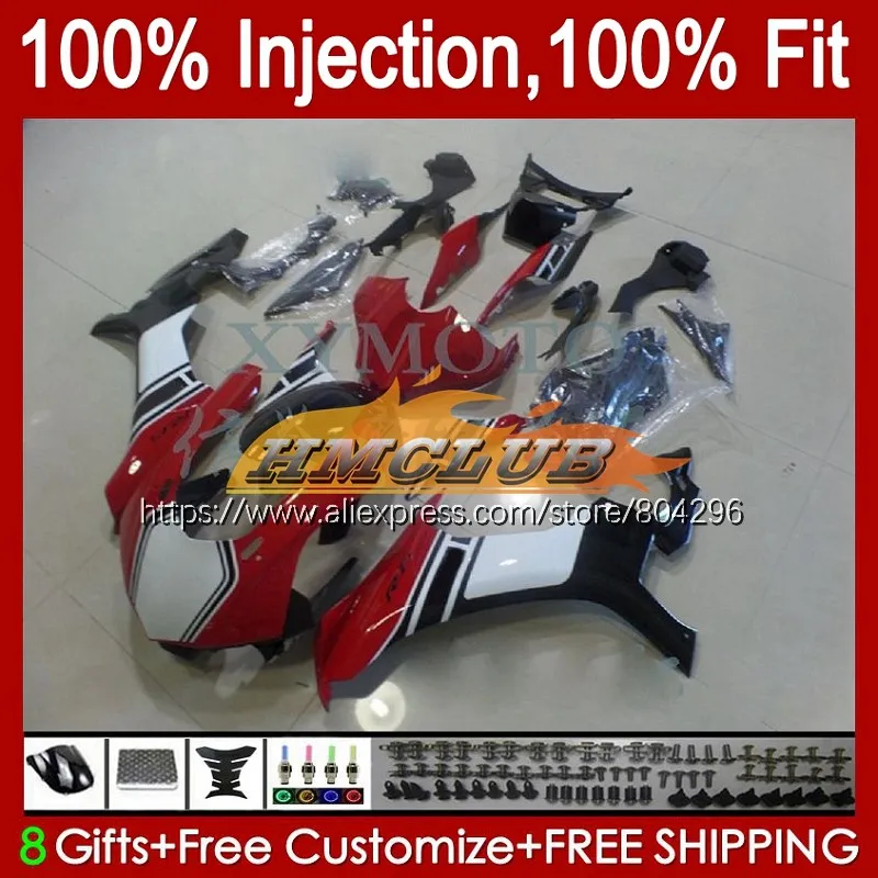 

Инъекции OEM для YAMAHA YZF R1 1000 YZF-R1 YZF R 1 94No.22 YZF1000 YZFR1, 15, 16, 17, белый красный blk YZF-1000 2015 2016 2017 обтекатель