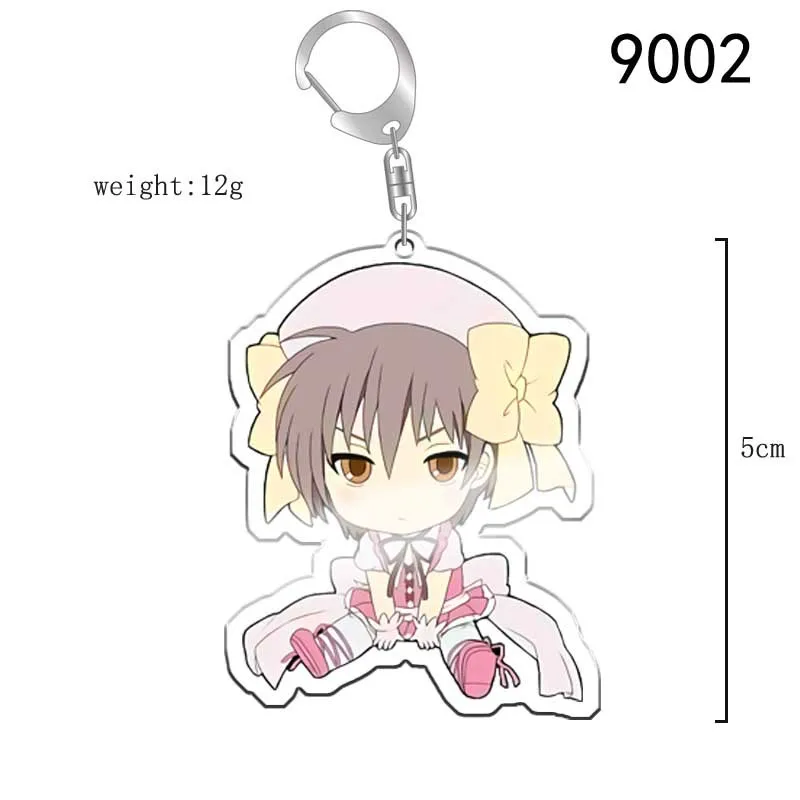Is This a Zombie? Kanami Eucliwood Hellscythe Aikawa Ayumu Anime Kore wa Zonbi Desuka? Figure KeyChain Pendant Key Ring Charms | Украшения