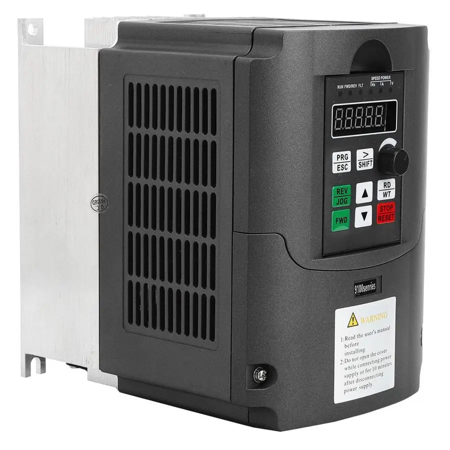 4 кВт VFD инвертор солнечной переменной частоты фотовход 3-фазный 0-220VAC выход 0-650 Гц