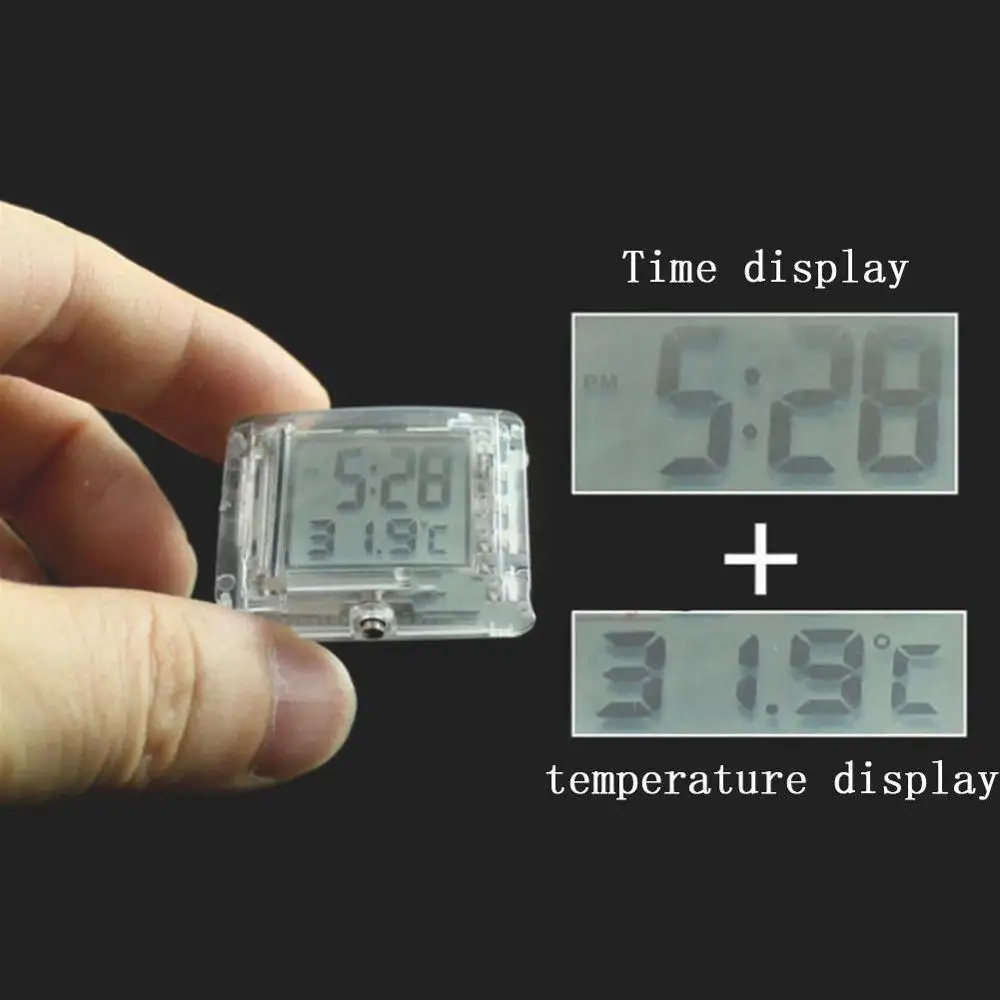Мотоциклетные светящиеся Vehincal часы Мотоцикл ATV электрический автомобиль для Honda