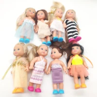 1pcs mini dolls 11cm kelly dolls toys for girls