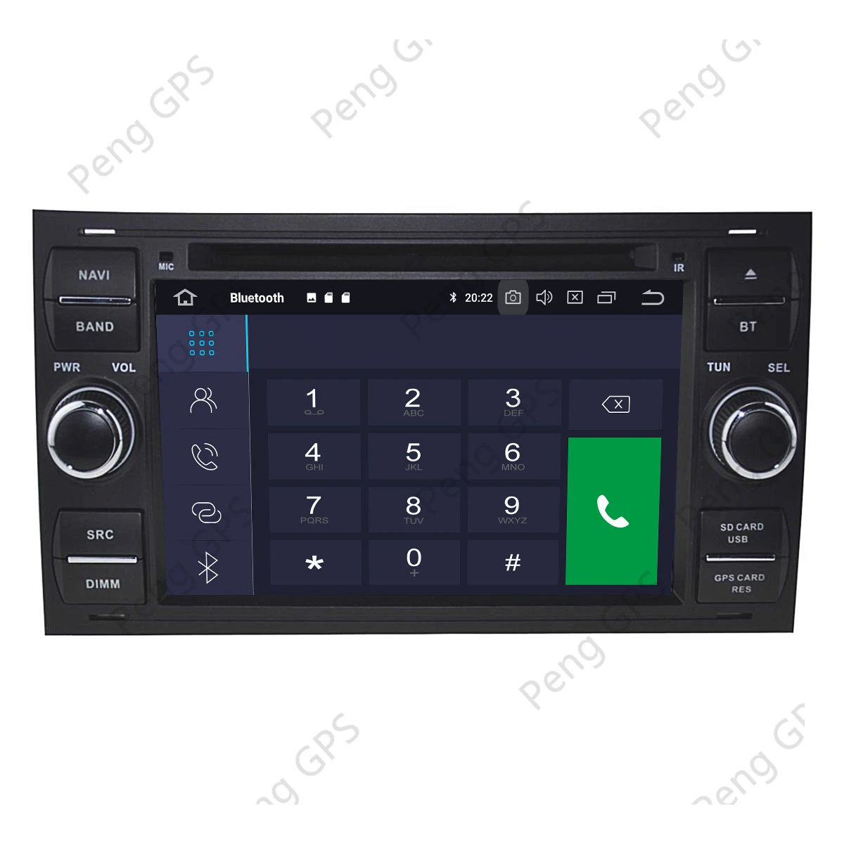 Android13 мультимедийный стерео для FORD FOCUS C-MAX FIESTA FUSION GALAXY TRANSIT KUGA GPS навигация CD DVD