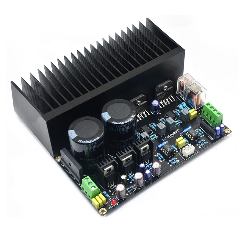 FINISHED PRODUCT UNISIAN LM3886 DC servo Auido Усилитель мощности доска OP07 NE5534 независимый Операционные усилители с защитой динамика 68 Вт - Цвет: FINISHED PRODUCT