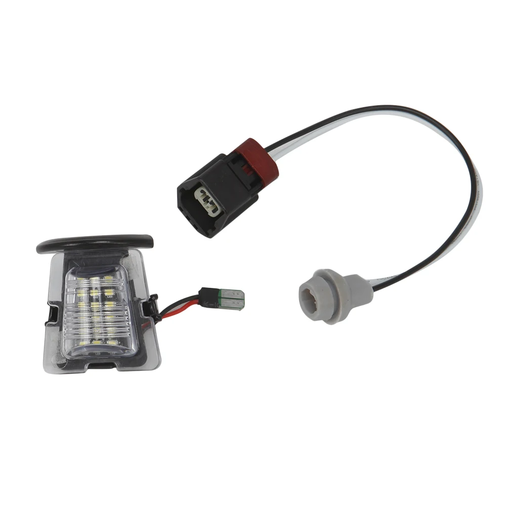 Светодиодный номерной знак светильник задний бампер пластина Держатель рамы