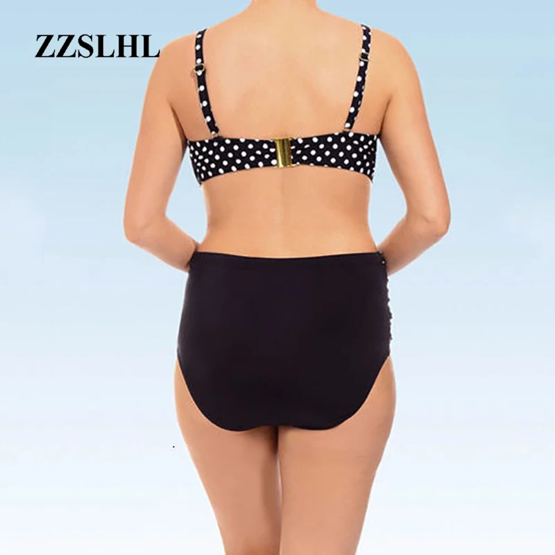 Купальник женский пуш-ап в горошек цвет ассортименте 2019 1 шт | Женская одежда