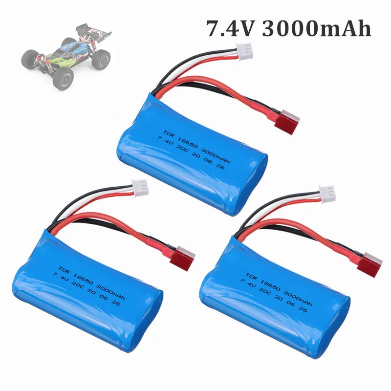 Оригинальный литий полимерный аккумулятор Wltoys 144001 2s 7 4 в 3000 мАч