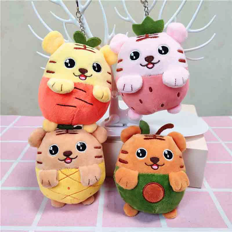 

Милый тигр, подвеска, плюшевая игрушка, кот, чучела животных, подвески, подарки на китайский новый год, год Тигра, украшения для вечерние