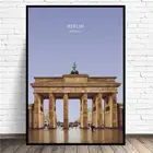 Берлинский путешествия холст стены искусства печать современный плакат Настенные картины декор гостиной