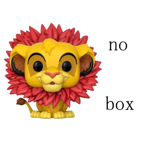 Король Лев маленькая simba MUFUSA PUMBAA фигурка коллекция виниловая кукла модель игрушки - Цвет: no retail box