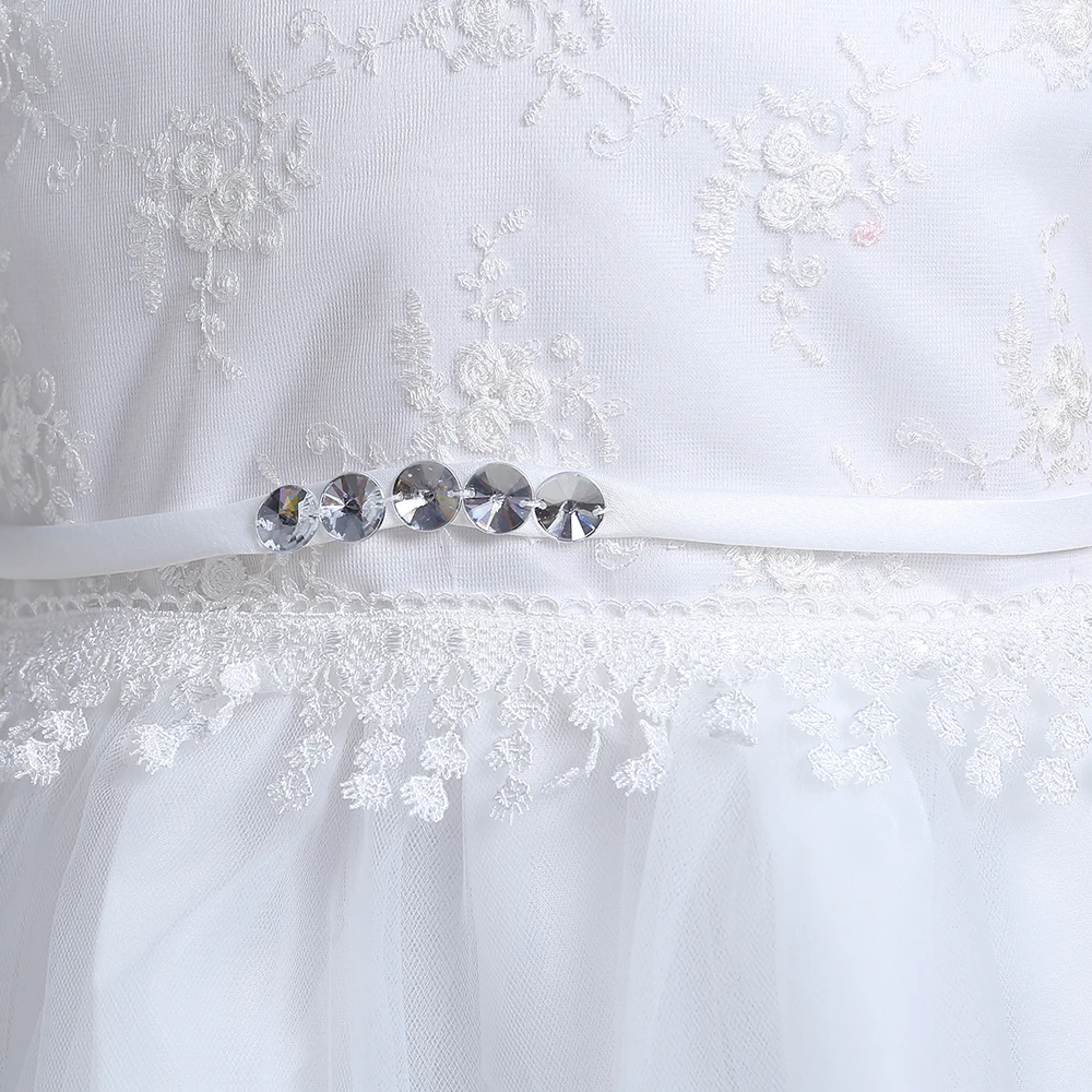 Детское Открытое платье принцессы с открытой спиной для девочек детское длинное