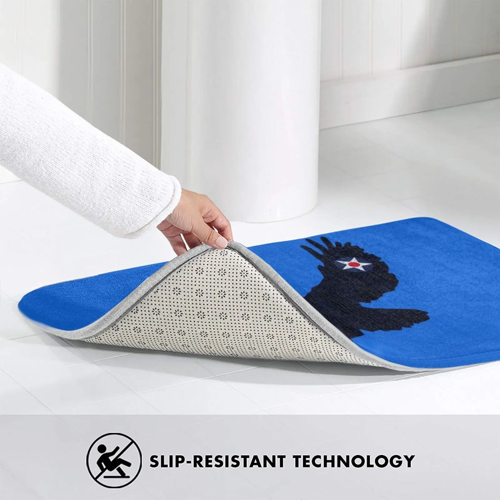 Подводный коврик для бомбардировки нескользящий впитывания воды дверной ковер