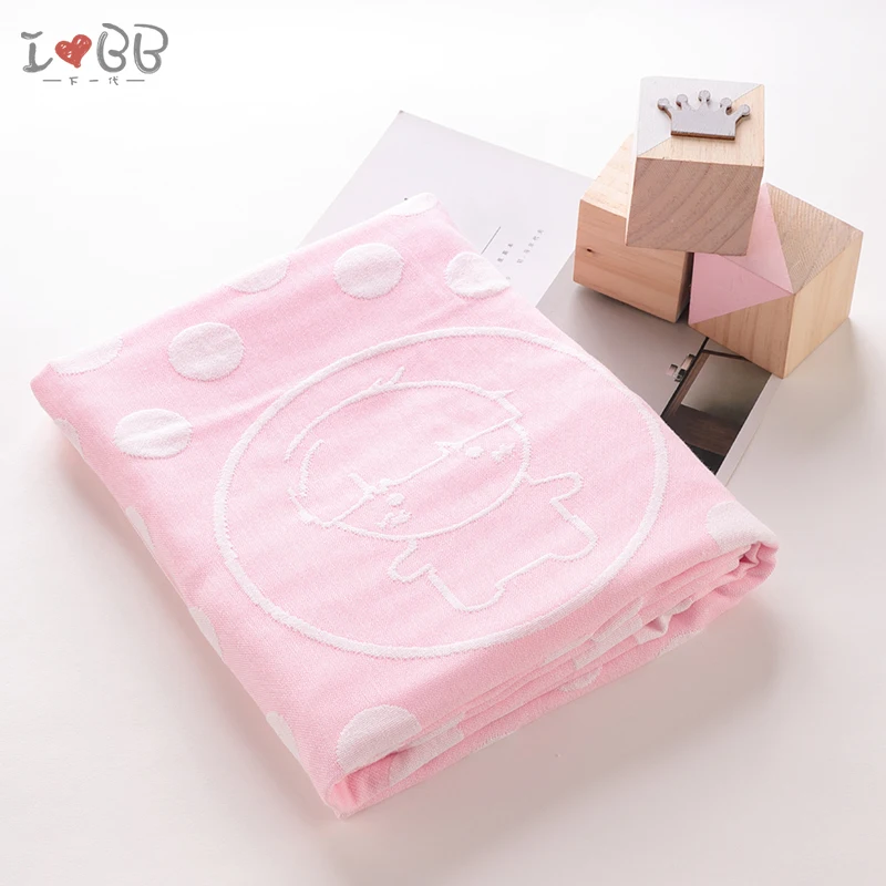 Полотенца для душа новорожденных розовые водопоглощающие малышей мальчиков и