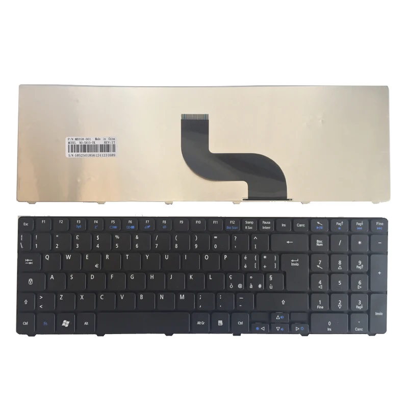 

IT laptop Keyboard For Acer Aspire 5560G 7552G 7535 7535G 7735G 7735Z 7735ZG 5552G 7736 7736G 7736Z 7738 7540 Italy keyboard