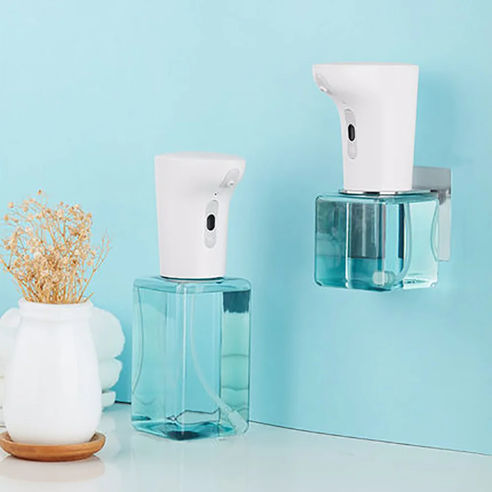 

System Brand Lebath Auto Induction Foam Soap Dispenser Hand Washer Portable Soap Bottle AA Battery 250/450ML Capacity