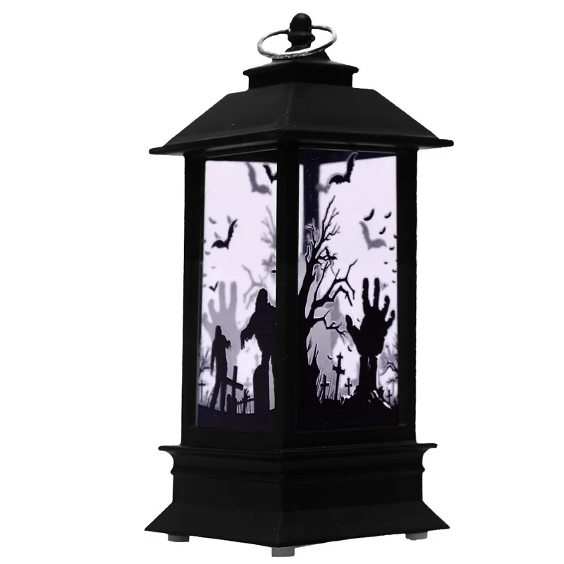 Электрическая свеча на Хэллоуин лампа-подсвечник 2020 лампа в виде черепа для