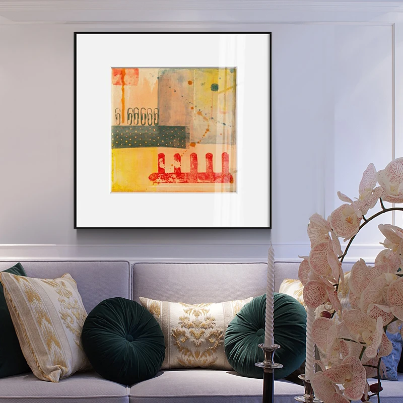 

Abstract Modern Canvas Oil Painting With Bright Colors Art Picture For Living Room Bedroom Wall Art Home Decoration Painting