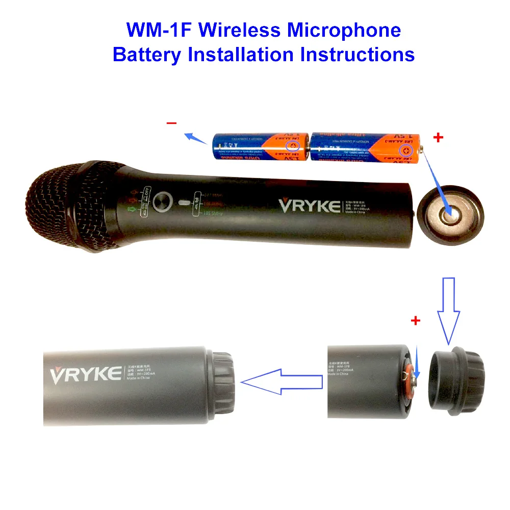 

WM-1FB профессиональный Bluetooth Беспроводной микрофона караоке Динамик KTV музыкальный плеер для вокала, с рекордером ручной микрофон
