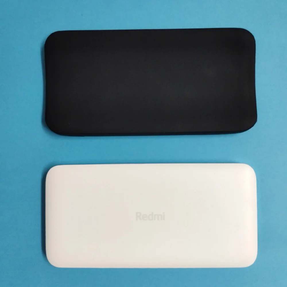 Для xiaomi 20000mah 10000mAh dual USB Мобильный power Bank Аксессуары силиконовый защитный чехол