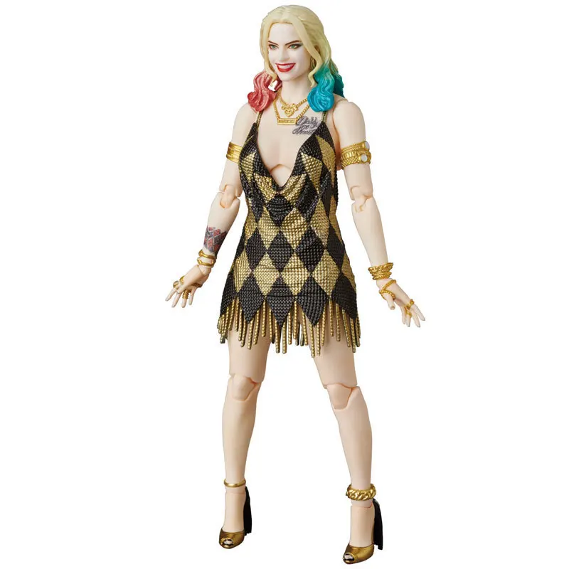 MAF 042 DC отряд самоубийц Harley Quinn шарнирные Фигурки Игрушки для девочек