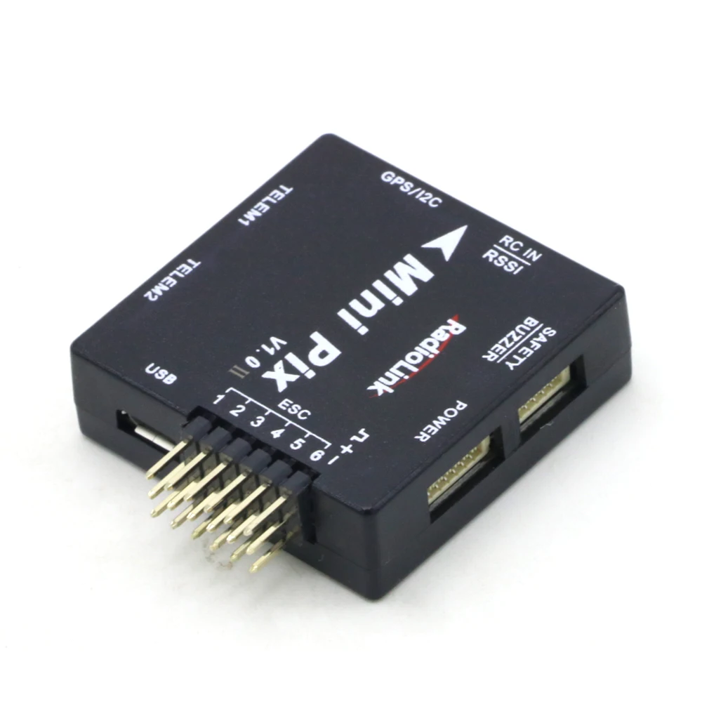 Radiolink Mini PIX управление полетом V1.0 верхняя конфигурация демпфирования вибрации программным обеспечением Attitude Hold для Pixhawk RC Racer Drone