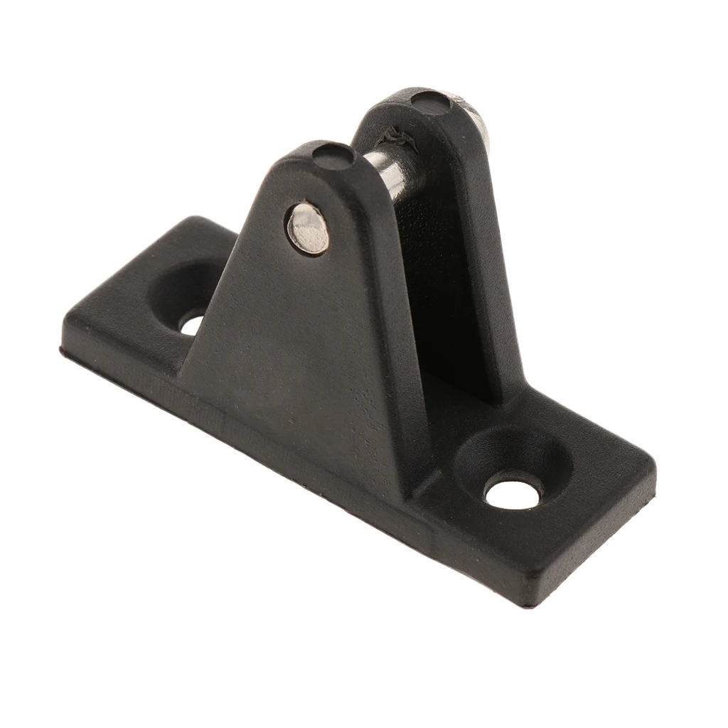 

Top Deck Hinge 90 Degree Boat Top/Cover Fittings Plastic Flat Base Hardware