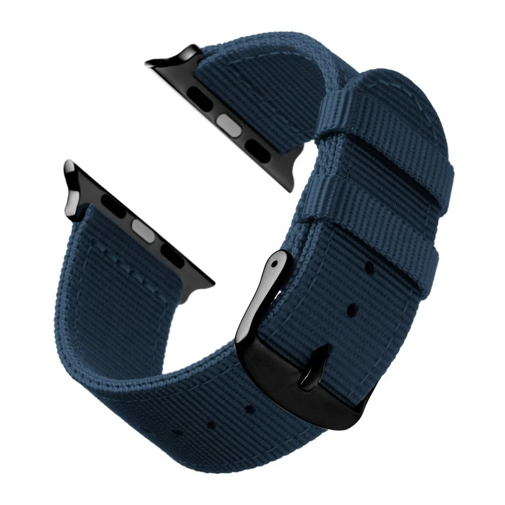 Ремешок нейлоновый для Apple Watch Band 44 мм 40 42 38 модный браслет iWatch 4/3/2/1 аксессуары