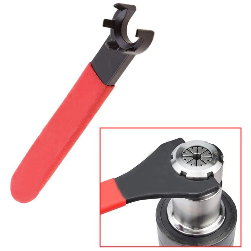 2Pcs ER16 ER20 M Type Collet Chuck Wrench Spanner for ER16M ER20M Clamping Nut Milling Machine Lathe Holder Tools | Инструменты